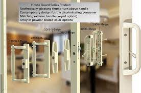 House Guard Patio Door Lock And Handle