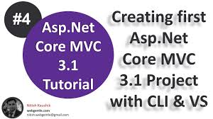 create asp net core mvc web application