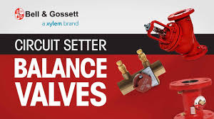 Bell Gossett Circuit Setter Balance Valves