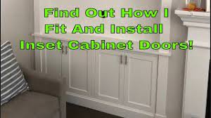 install inset cabinet doors