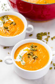 roasted ernut squash soup cooking