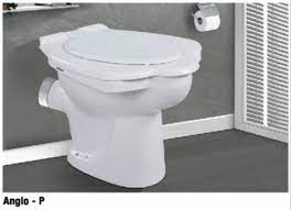 White Anglo Indian Toilet Commode