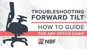adjust any forward tilt sloping office
