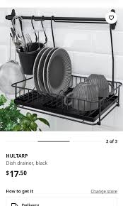 Ikea Dish Drainer Hultarp With Rod