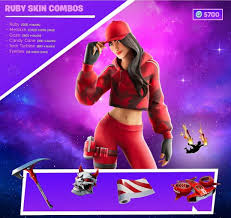 Preview 3d models, audio and showcases for fortnite: Skin Combos Ruby Wir Stellen Fortnite Rockers Facebook