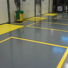 flooring painting for warehouses