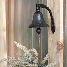 Mounted Arch Cast Iron Bell Antique