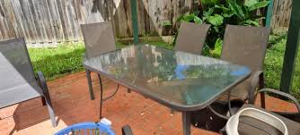 Glass Outdoor Table Other Furniture