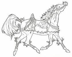 Horse christmas coloring pages printable coloring page image for kids of all ages. Horse Coloring Pages Coloring Rocks