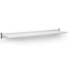 Gladiator 48 White Wall Shelf