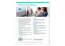 Service Wave Analytics One Page Overview Salesforce Com