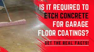 concrete for a garage floor coating