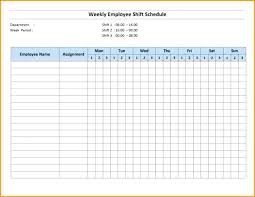 Shift Planner Template Employee Schedule Template Excel Work