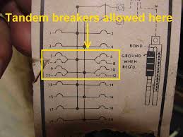 Circuit breaker box wiring diagram. Breaker Above Main Disconnect Electrical Inspections Internachi Forum