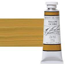 M Graham Oil Color 37ml Yellow Ochre