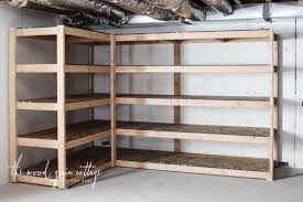 Basement Storage Shelves