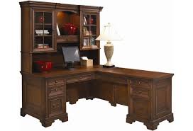 However the computer desk with hutch is made, it always puts its major purpose into consideration. Aspenhome Richmond L Shaped Computer Desk And Return With Hutch Wayside Furniture L Shape Desks