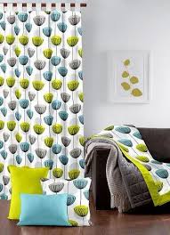 protea flower printed curtain at rs 437