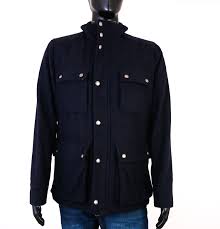 Details About Gap Mens Jacket Wool Vintage Black Size M