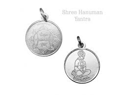 Hanuman Yantra Locket Silver Deity Lockets Online Store