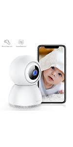 Victure home camera small and smart. Victure 1080p Fhd 2 4g Wifi Baby Monitor With Motion Tracking Sound Detection Security Indoor Camera For Baby Pet Elder With 2 Way Audio Auto Night Vision