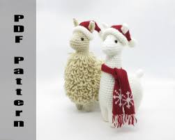 little llama amigurumi by julie chen