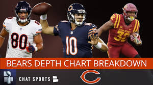 Chicago Bears Rumors 2019 Depth Chart For Matt Nagys Offense Stat Leader Projections
