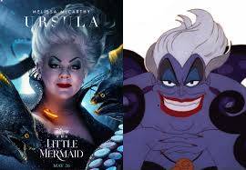 the little mermaid characters then and