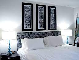 Wall art, room dividers, fabric wall hangings, and even a wall decal can create the look of a headboard, with no carpentry skills required. Diy Upholstered Headboard Anyone Can Make Somewhat Simple