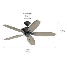 Ceiling Fan With Pull Chain 330165sbk