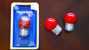 Ge 7 5watt S11 Red Incandescent Light Bulbs