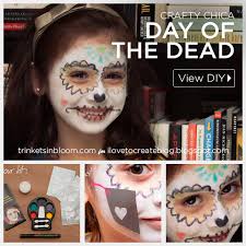 crafty chica day of the dead makeup