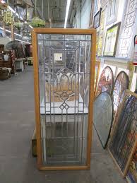 Cut Beveled Glass Door Panel The