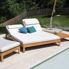 Outdoor Double Chaise Lounge Casita