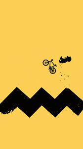 Cycling boy cartoon iPhone 7 wallpaper ...