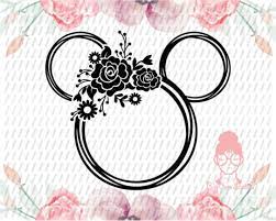 Have fun and be creative you may use our svg. Flower And Garden Minnie Svg Flower And Garden Mouse Etsy Imagenes Mickey Y Minnie Silueta Disney Logos De Maquillaje