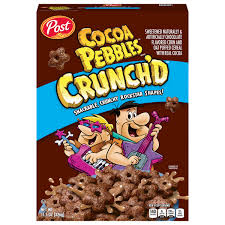 cocoa pebbles crunch d cereal