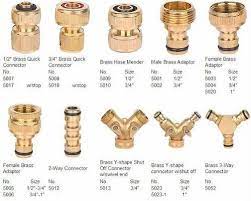 Brass Water Hose Fittings For Industrial