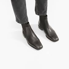 Ganni calfskin leather low chelsea boot (women) $425.00. Women S Square Toe Chelsea Boot Everlane Boots Black Leather Chelsea Boots Leather Chelsea Boots