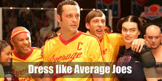 dress like an average joes dodgeball player costume for cosplay
