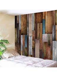 Vintage Wood Texture Wall Decoration