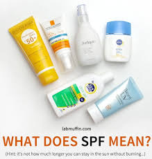 spf mean the science of sunscreen