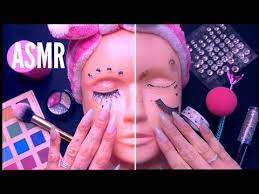asmr fixing your makeup for your