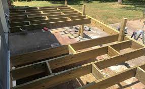 Build A Raised Deck Over Concrete