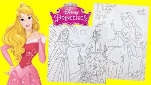 Select from 35870 printable coloring pages of cartoons, animals, nature, bible and many more. Disney Princess Aurora And Maleficent Coloring Pages For Kids Youtube