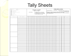 Tally Sheet Template Sample Election Templates Voting Vote Excel
