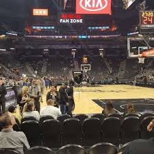 At T Center Section 101 Home Of San Antonio Spurs San