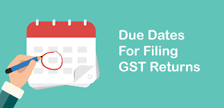 Due Dates For Filing Gst Returns Updated In July 2018