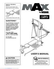 weider cross bow by 1500e manuals