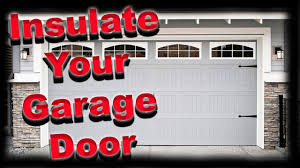 Garage doors are generally made from aluminum or galvanized steel. How To Insulate Your Garage Door The Easy And Inexpensive Way Youtube